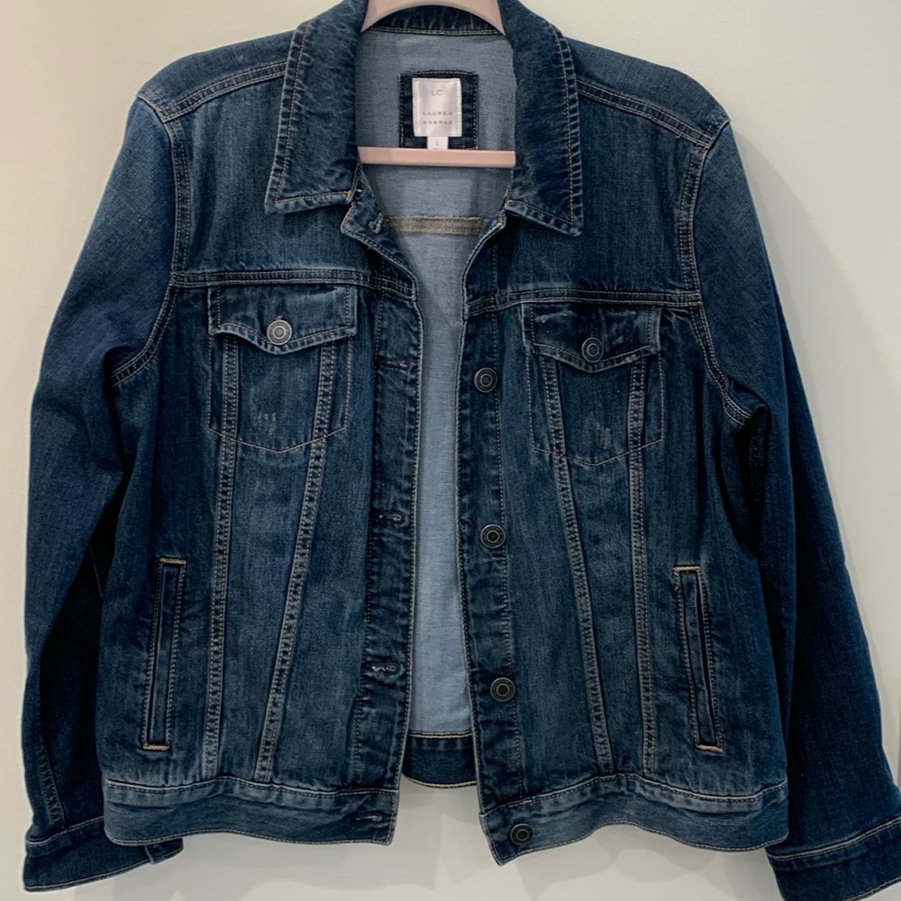 Lauren Conrad Blue Jean Jacket